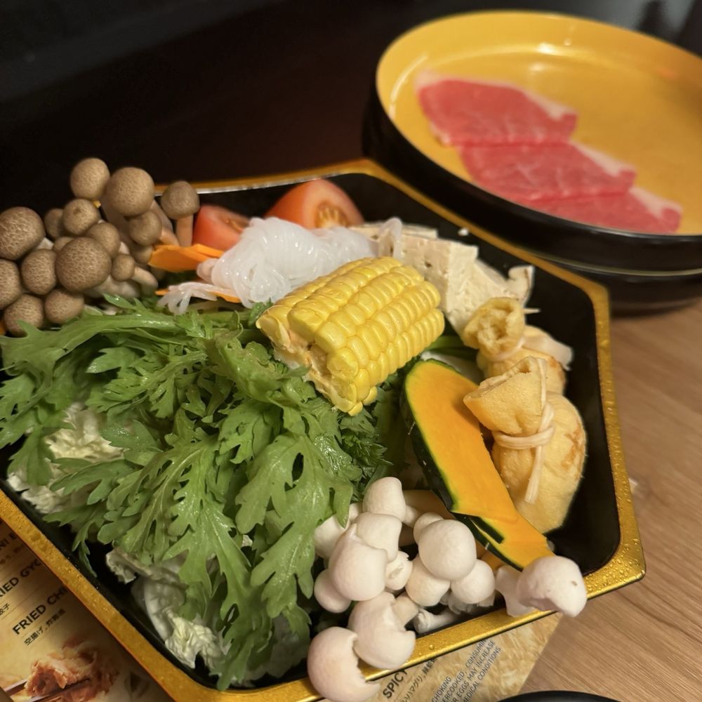 Chubby Cattle Shabu - Veggie plate - Hot Pot Near Me - Philadelphia, Pennsylvania