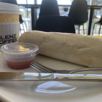 Blenz Coffee - Bacon & cheddar wrap. - Coffee & Tea Near Me - Surrey, British Columbia