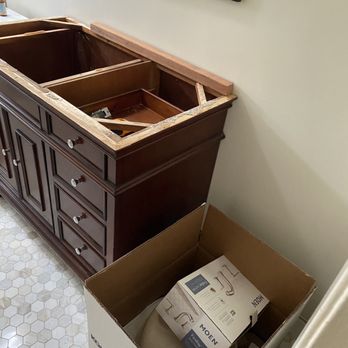 California Crafted Marble - Before - Kitchen & Bath Near Me - Santee, California