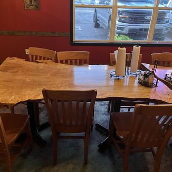 Viking Pizza - Live-edge tables, beautiful - Pizza Near Me - Chapel Hill, Tennessee Viking Pizza - Live-edge tables, beautiful - Pizza Near Me - Chapel Hill, Tennessee