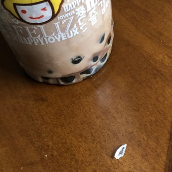 Happy Lemon - Found a small piece of hard plastic. Possibly from their blender. - Juice Bars & Smoothies Near Me - Pleasant hill, California Happy Lemon - Found a small piece of hard plastic. Possibly from their blender. - Juice Bars & Smoothies Near Me - Pleasant hill, California