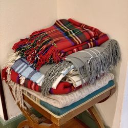 La Via del Tè 3 - Cozy lap blankets for the outside sitting