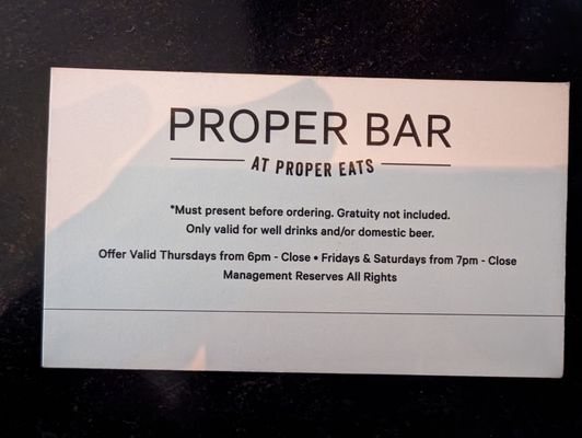 Proper Bar by null