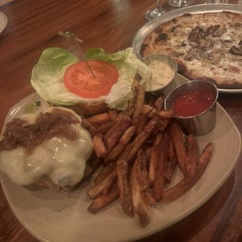 Monkeypod Kitchen by Merriman - Maui Cattle Company Cheese Burger - New American Near Me - Kihei, Hawaii Monkeypod Kitchen by Merriman - Maui Cattle Company Cheese Burger - New American Near Me - Kihei, Hawaii