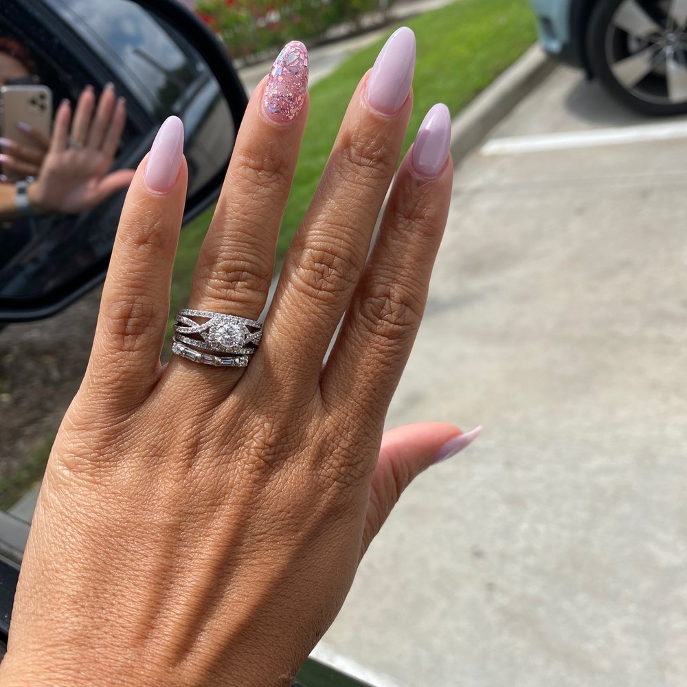 Monarch Nails & Spa - Full set Powder on real nails - Nail Salons Near Me - Katy, Texas Monarch Nails & Spa - Full set Powder on real nails - Nail Salons Near Me - Katy, Texas