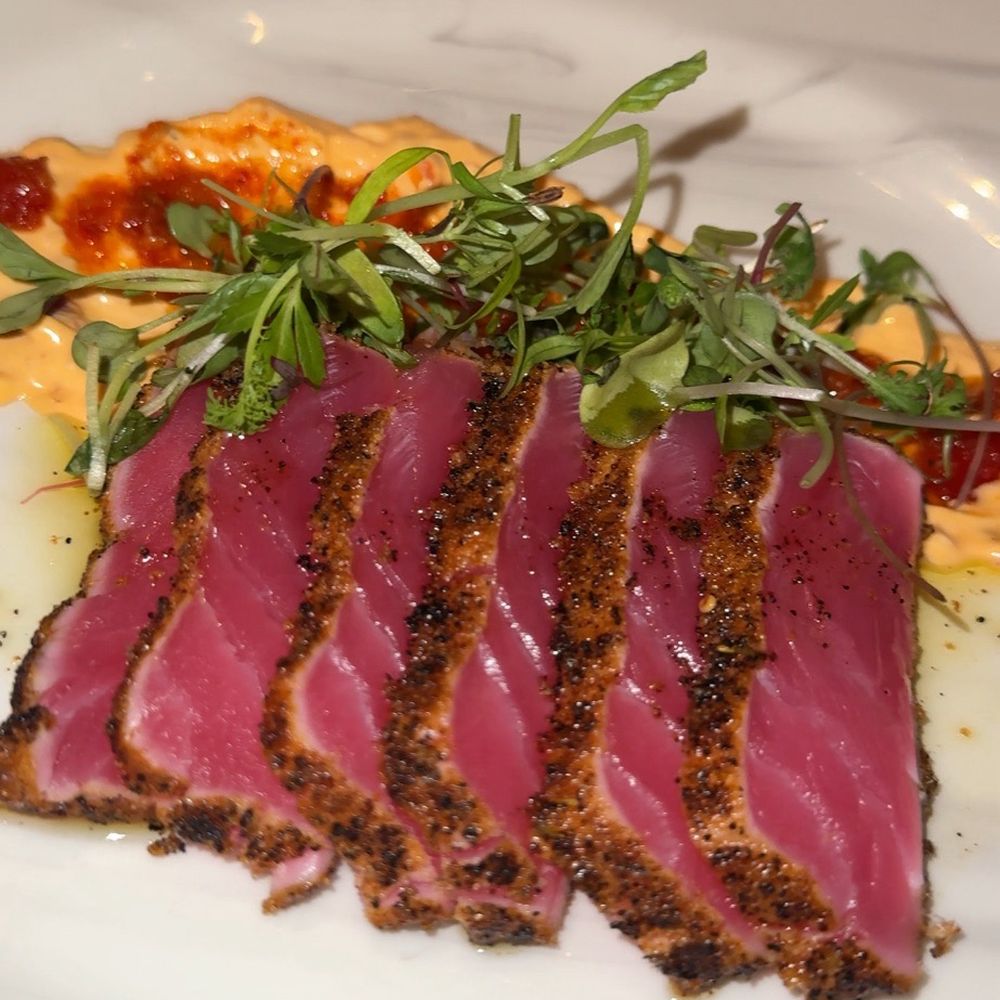 the Albert - Tuna crudo - New American Near Me - Chicago, Illinois