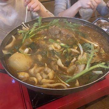 Mapo Gamjatang - Pork bone soup - Korean Near Me - Toronto, Ontario Mapo Gamjatang - Pork bone soup - Korean Near Me - Toronto, Ontario