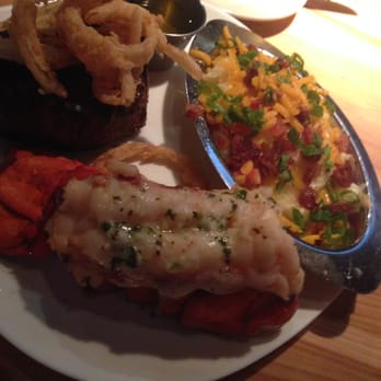 Ray's At Killer Creek - 10oz Filet, Lobster tail, and Loaded Mashed Potatoes - Steakhouses Near Me - Alpharetta, Georgia Ray's At Killer Creek - 10oz Filet, Lobster tail, and Loaded Mashed Potatoes - Steakhouses Near Me - Alpharetta, Georgia
