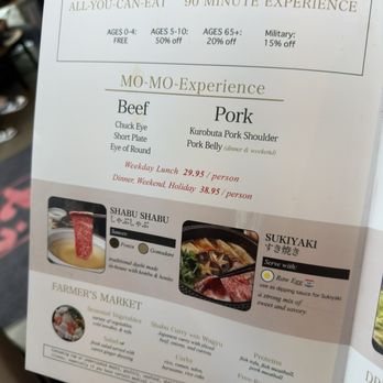 Mo Mo Paradise - Menu (Dec. 2024) - Japanese Near Me - Arcadia, California