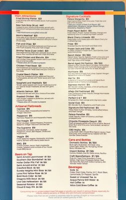 Menu photo 4 Palace Social Houston, TX