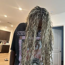 Mamacita Braids - Boho Knotless (Medium)