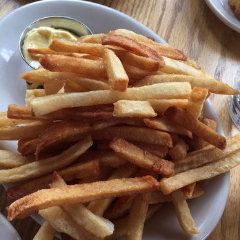 Isa Bistro - Fries with a side of aioli - New American Near Me - Portland, Maine Isa Bistro - Fries with a side of aioli - New American Near Me - Portland, Maine