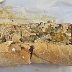 Philly Cheesesteak Factory - Medium (9 inch) Chicken philly with everything.