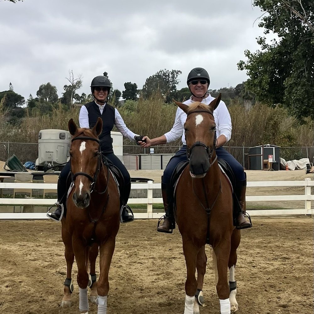Dana Smith Show Team - Two of the most amazing lesson horses, Cheers and River!!! Fun day riding!! - Horseback Riding Near Me - San Juan Capistrano, California