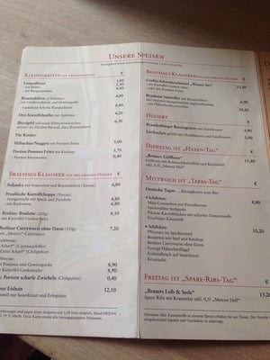 Menu photo 3 Meierei Potsdam, BB