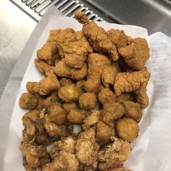 Harold's Chicken Shack - Indianapolis - Catfish Nuggets, Okra, Chicken Tender Nuggets
