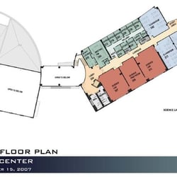 Solano Community College - Upper level floorplan