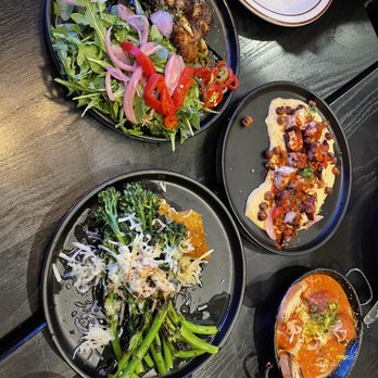La Marcha Tapas Bar - Broccolini, octopus, ribs - Spanish Near Me - Berkeley, California