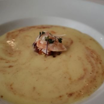 The Compound Restaurant - Corn soup - New American Near Me - Santa Fe, New Mexico