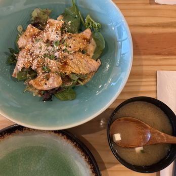 MiChi Japan - Seared Salmon and Miso Soup - Ramen Near Me - Tigard, Oregon MiChi Japan - Seared Salmon and Miso Soup - Ramen Near Me - Tigard, Oregon