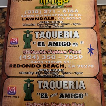 El Amigo #3 - Mexican Near Me - Redondo Beach, California El Amigo #3 - Mexican Near Me - Redondo Beach, California