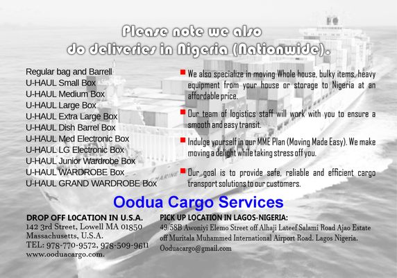 Oodua Cargo Services