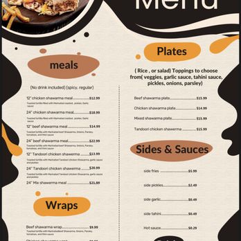 Nadoosh Shawarma - Menu - Middle Eastern Near Me - Anaheim, California Nadoosh Shawarma - Menu - Middle Eastern Near Me - Anaheim, California