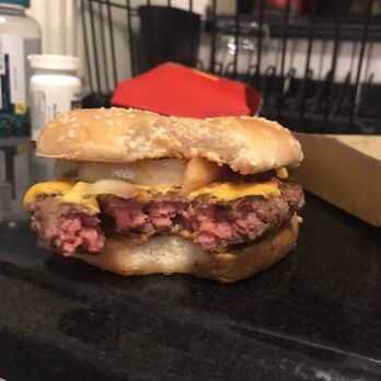 McDonald's - Raw burger - Fast Food Near Me - Monroe Township, New Jersey