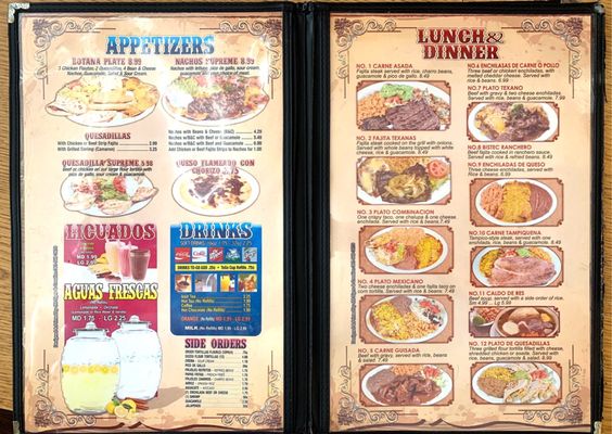 Menu photo 1 Taqueria La Tapatia 4 Sinton, TX Menu photo 1 Taqueria La Tapatia 4 Sinton, TX
