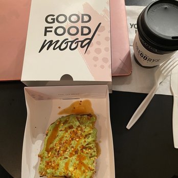 Gregorys Coffee - Spicy avocado toast - Coffee & Tea Near Me - New York, New York Gregorys Coffee - Spicy avocado toast - Coffee & Tea Near Me - New York, New York