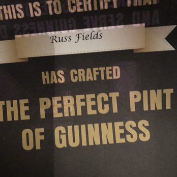 Ollie's Pub - the perfect pint of guinness - Irish Pub Near Me - Lodi, California