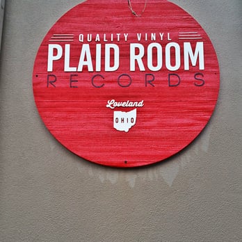 Plaid Room Records - Sign Outside. - Vinyl Records Near Me - Loveland, Ohio Plaid Room Records - Sign Outside. - Vinyl Records Near Me - Loveland, Ohio