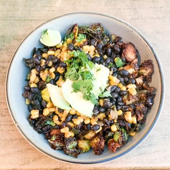 En Su Boca - Burrito Bowl with Brussel Sprouts (no cheese or sour cream) - Mexican Near Me - Richmond, Virginia