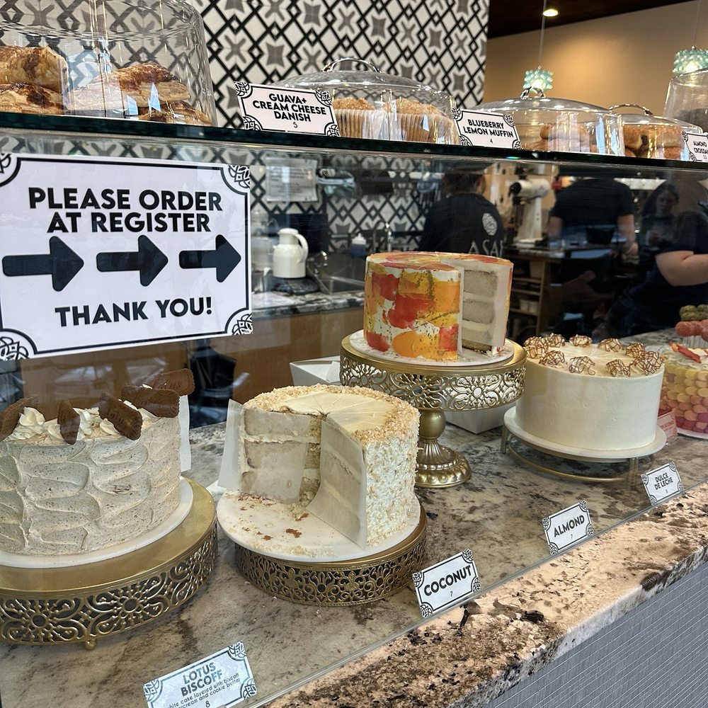 Asali Desserts & Cafe - Dessert display - Coffee & Tea Near Me - Cary, North Carolina Asali Desserts & Cafe - Dessert display - Coffee & Tea Near Me - Cary, North Carolina