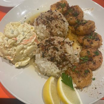 Onolicious Hawaii - Spicy Kahuku Garlic Shrimp Plate - Hawaiian Near Me - Cincinnati, Ohio Onolicious Hawaii - Spicy Kahuku Garlic Shrimp Plate - Hawaiian Near Me - Cincinnati, Ohio