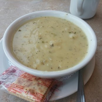 Windmill Restaurant - MMM cream of potato soup...Sooo good... Homemade! Lots of potatoes!! - Diners Near Me - Burlington, Ontario Windmill Restaurant - MMM cream of potato soup...Sooo good... Homemade! Lots of potatoes!! - Diners Near Me - Burlington, Ontario