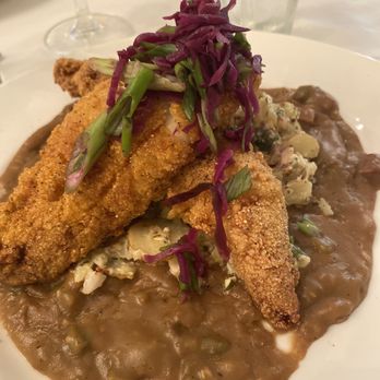 Commander's Palace - Des Allemands Catfish Muddy Waters - Cajun/Creole Near Me - New Orleans, Louisiana