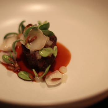 Benu - beef braised in pear juice - Asian Fusion Near Me - San Francisco, California Benu - beef braised in pear juice - Asian Fusion Near Me - San Francisco, California