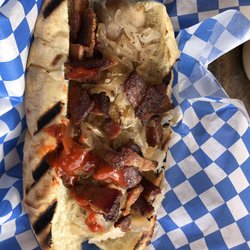 Das Brat - Brewers beat w/ sauerkraut and bacon
