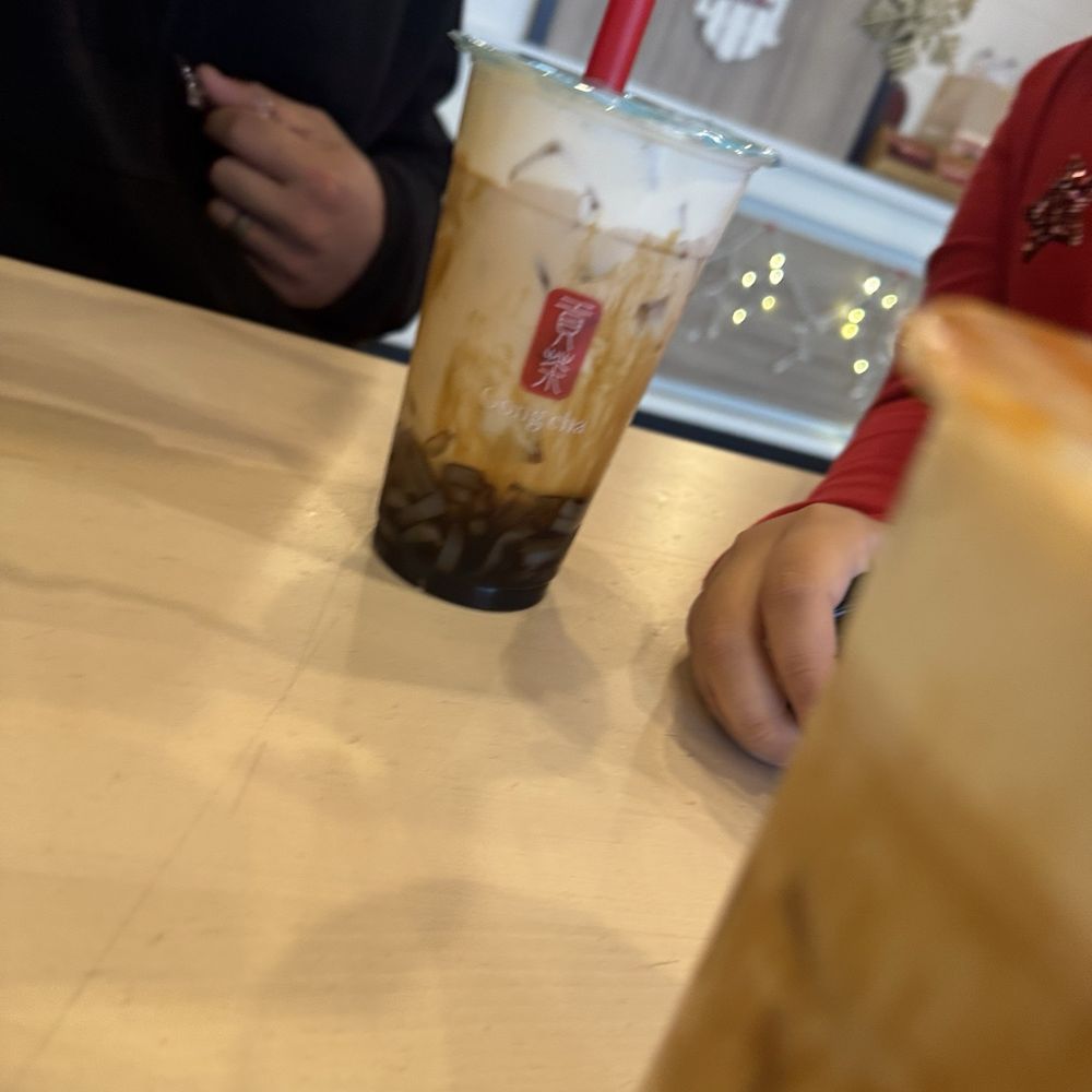 Gong Cha - Milk Foam Dirty Brown Sugar Milk Tea - Bubble Tea Near Me - Grand Prairie, Texas Gong Cha - Milk Foam Dirty Brown Sugar Milk Tea - Bubble Tea Near Me - Grand Prairie, Texas