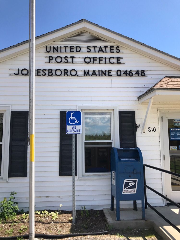 US POST OFFICE Updated August 2024 810 Us Rte 1, Jonesboro, Maine