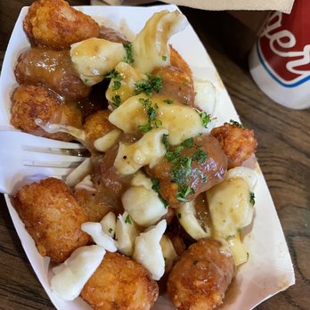 The Playhouse Swillburger - Poutine tots - Burgers Near Me - Rochester, New York The Playhouse Swillburger - Poutine tots - Burgers Near Me - Rochester, New York