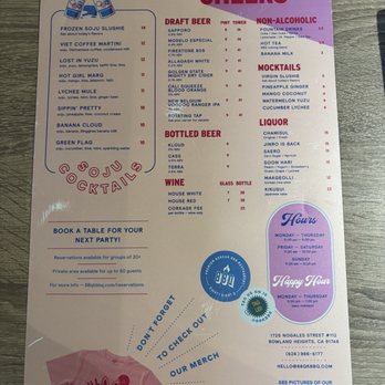88Q Korean BBQ - Menu may 2026 - Korean Near Me - Rowland Heights, California