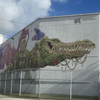 Tea Gator - Public Art Near Me - Miami, Florida Tea Gator - Public Art Near Me - Miami, Florida