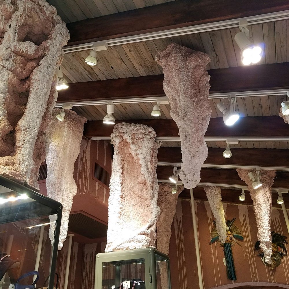 Red Canyon Collections - The beautiful pink "geodes" hanging from the ceiling. - Accessories Near Me - Sedona, Arizona