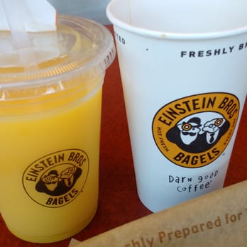 Einstein Bros. Bagels - Coffee: three stars - decent quality. Tried their strong blend. - Bagels Near Me - Torrance, California Einstein Bros. Bagels - Coffee: three stars - decent quality. Tried their strong blend. - Bagels Near Me - Torrance, California