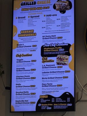 Grater Grilled Cheese by null