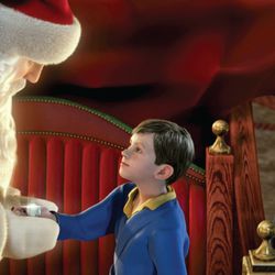 The Polar Express Train Ride - THIS IS SANTA FROM THE POLAR EXPRESS!