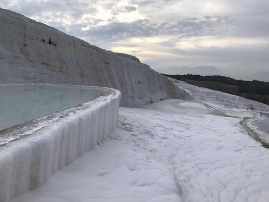 Travertines of Pamukkale by null