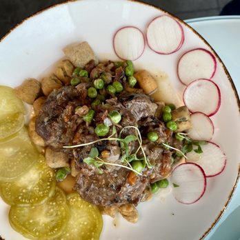 VASO - Fennel Braised Pork Cheeks - Cocktail Bars Near Me - Dublin, Ohio VASO - Fennel Braised Pork Cheeks - Cocktail Bars Near Me - Dublin, Ohio